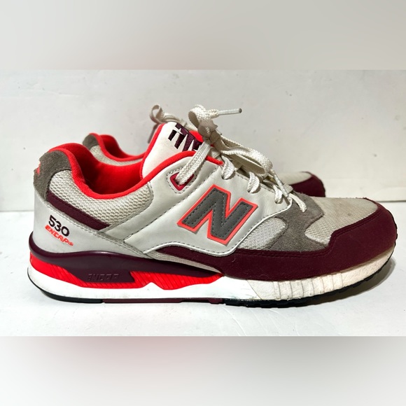 New Balance 530 90s Remix 'Burgundy Orange' Encap M530AAA Mens Size 11 D - Picture 4 of 7